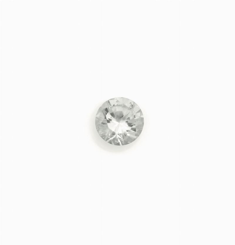 Unmounted old-cut diamond weighing 2,18 carats  - Auction Jewels - II - Cambi Casa d'Aste
