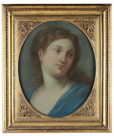 Benedetto Luti ( Firenze 1666 - Roma 1724)ritratto Neoclassico