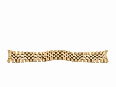 Rolex, Bracciale Super Jubilee, in Oro Giallo 18k, Completo di Tutte le Maglie. Buone Condizioni.