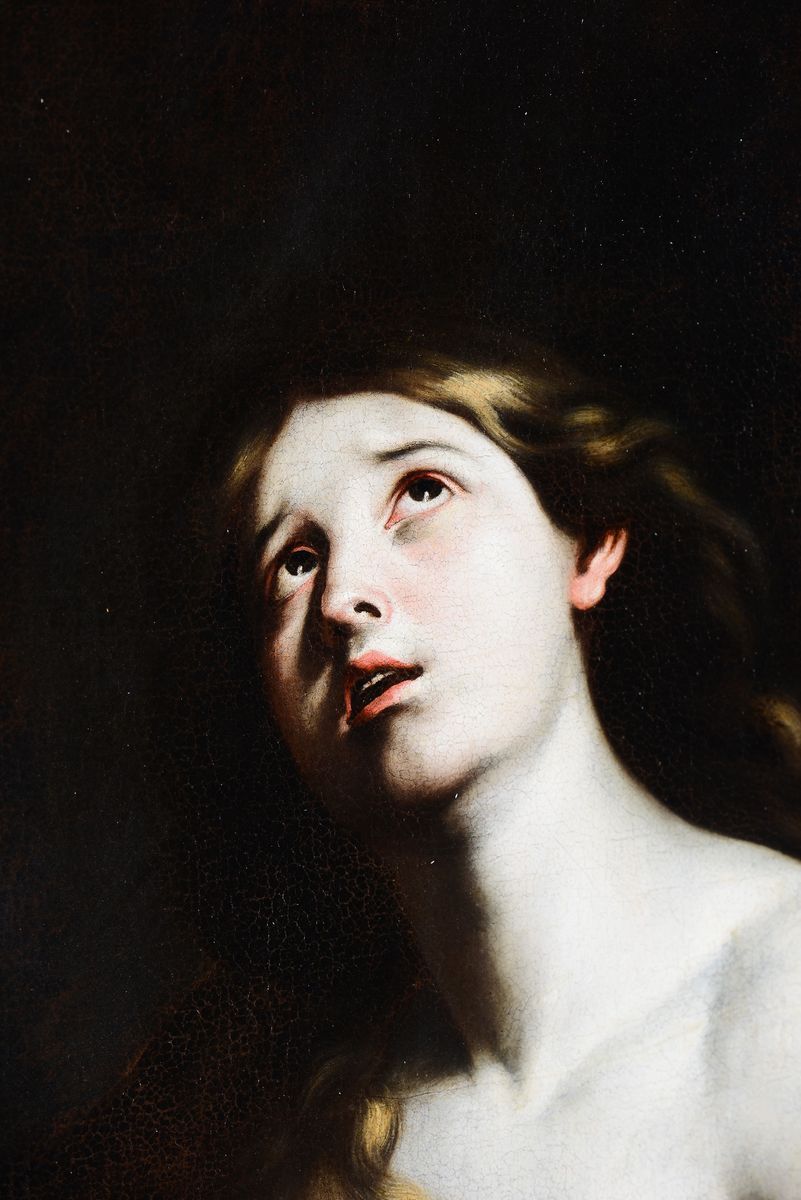 Domenico Andrea Vaccaro (napoli 1678-1745)santa Maria Maddalena Penitente