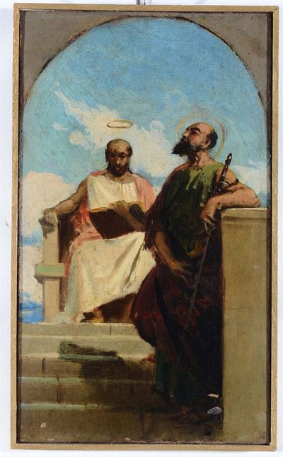 Scuola Veneta del XIX Secolodue Santi