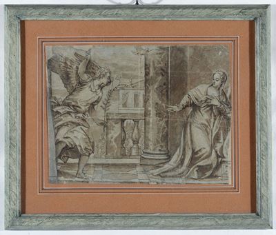 Scuola Veronese del XVI-XVII Secolo, da Paolo Veronesel'annunciazione