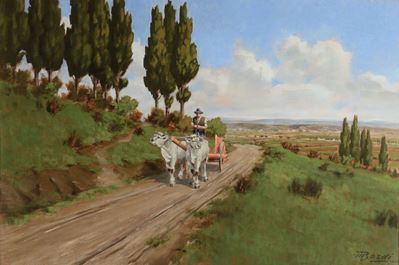 Mario Bordi (1896-1980)firenze, Orizzonti Toscani