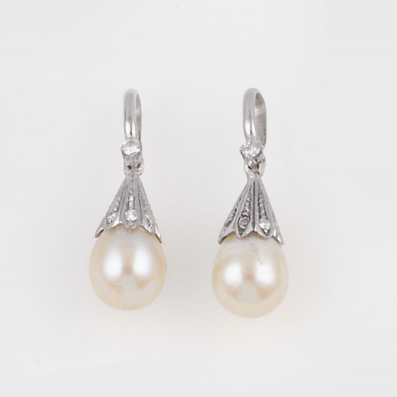 A pair of unmounted pearls  - Auction Jewels - II - Cambi Casa d'Aste