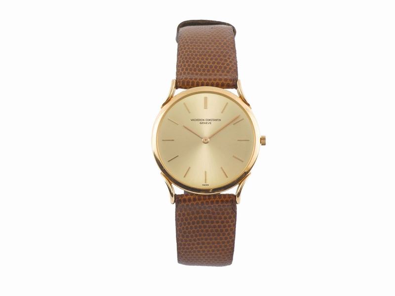 VACHERON&CONSTANTIN, case No. 351265, Ref. 4961, 18K yellow gold wristwatch with an 18K Vacheron buckle. Made circa 1960  - Auction Watches and Pocket Watches - Cambi Casa d'Aste