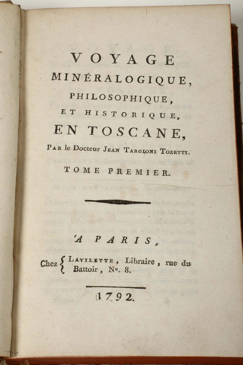 Voyages De M.p.s. Pallas..., Paris, 1793, Solo Tomo Sesto (planches)