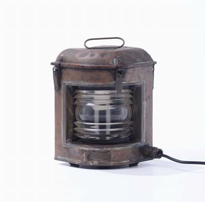 Lampada in Rame Ouvrard & Villans St Oven 424