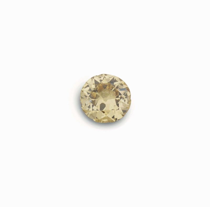 Circular brilliant-cut diamond weighing 3.97 carats. GIA diamond report  - Auction Fine Jewels - Cambi Casa d'Aste