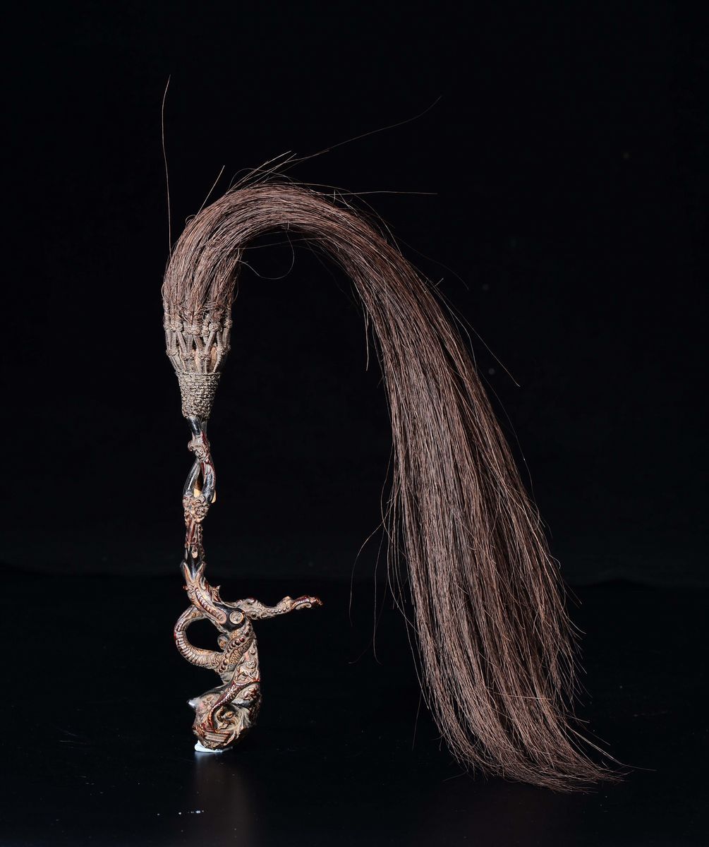 Scacciamosche in Radice, Cina, Dinastia Qing, XIX Secolo