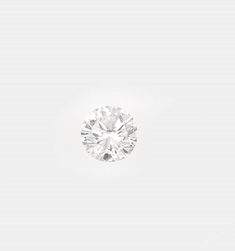 Unmonted brilliant - cut diamond weighing 1,49 carats. R.A.G report  - Auction Jewels - II - Cambi Casa d'Aste
