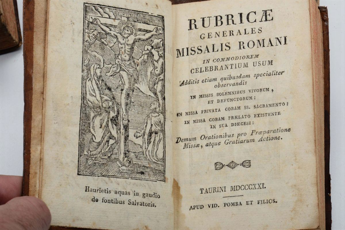 Religiosi Sec. XVIII-XIX - Quattro Operepontificale Romanum Clementis VIII Ac Urbani VIII../sacro...