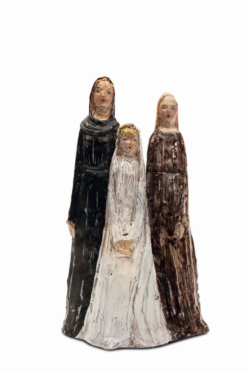 MGA, disegno Lino Berzoini (1893-1971), Albisola, 1940 ca  - Auction 20th Century Decorative Arts - I - Cambi Casa d'Aste