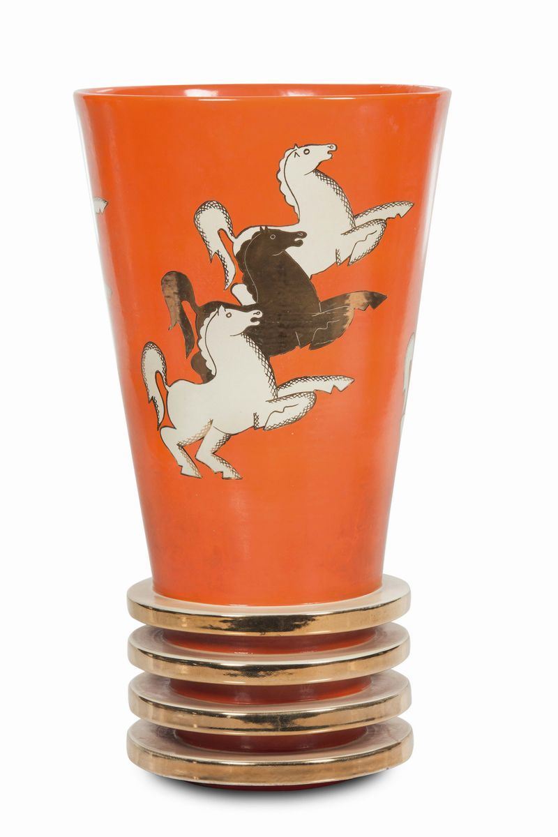 Società Ceramiche Pucci, Umbertide, 1950 ca  - Auction 20th Century Decorative Arts - I - Cambi Casa d'Aste