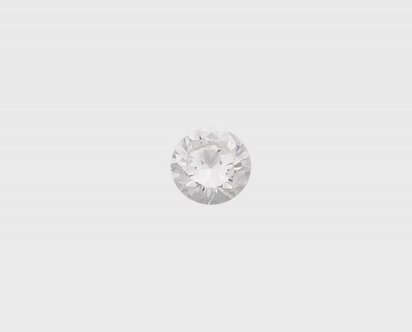 Unmounted brilliant-cut diamond weighing 1,72 carats. IGI report