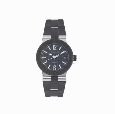 Bulgari, Diagono, Automatic, Cassa No. Dg35sv, Ref. L5224, Orologio da Polso, Impermeabile, in Ac...