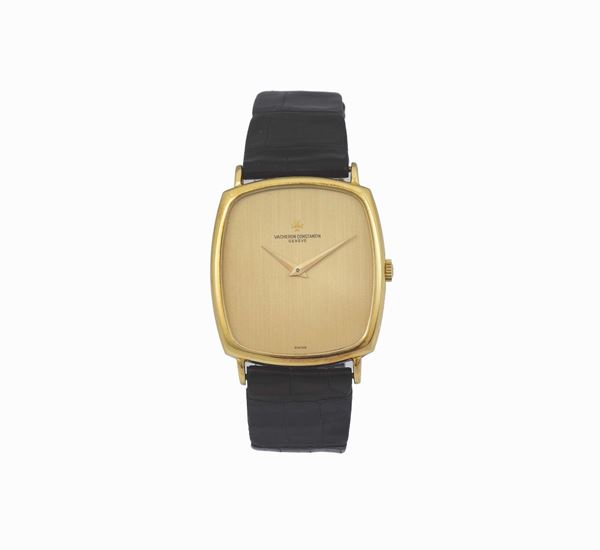 VACHERON CONSTANTIN, Geneve, case No. 511079, 18K yellow gold wristwatch with an 18K original buckle. Made circa 1960