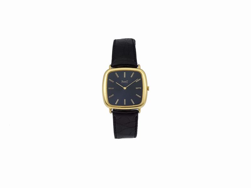 PIAGET, Ref. 97722, 18K yellow gold wristwatch with an original gold buckle. Made circa 1970  - Auction Watches and Pocket Watches - Cambi Casa d'Aste