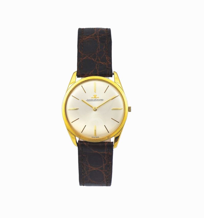 Jaeger LeCoultre, orologio da polso, in oro giallo 18K. Realizzato circa nel 1960  - Asta Orologi da Polso e da Tasca - Cambi Casa d'Aste