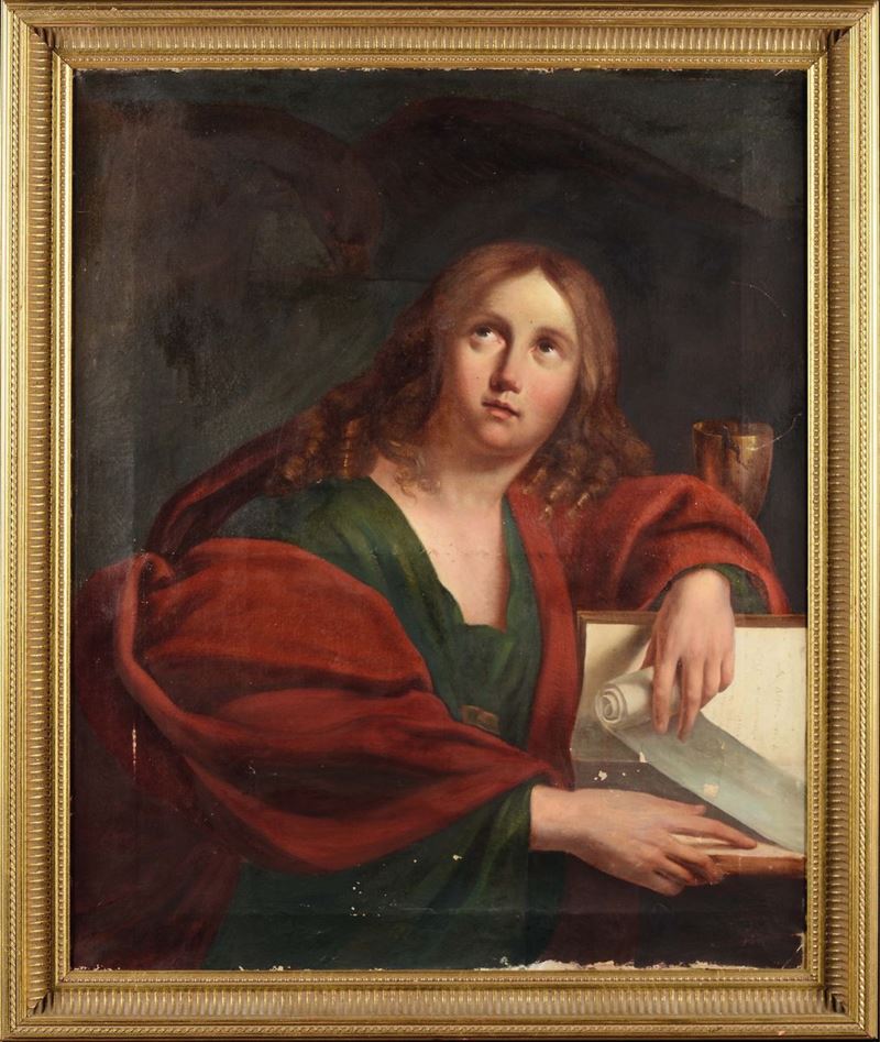 Scuola Bolognese del XVIII secolo San Giovanni  - Auction Fine Art - Cambi Casa d'Aste