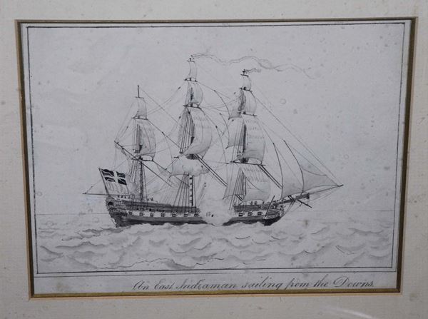 J. Brooking Ritratto di vascello