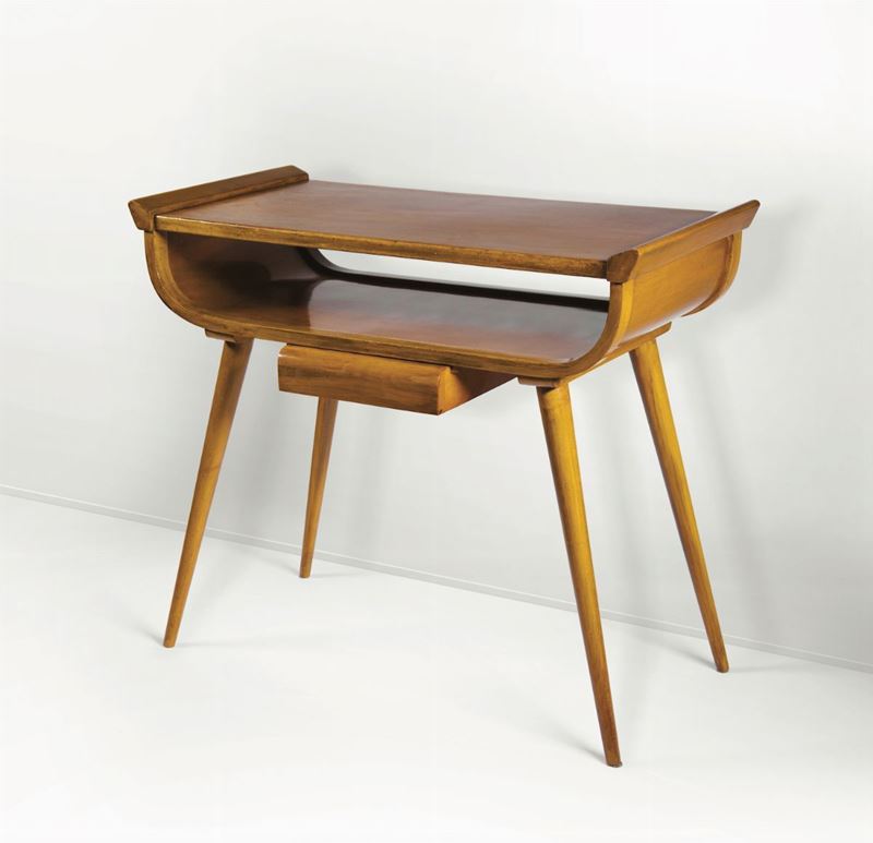 Consolle in legno. Prod. Italia, 1950 ca.  - Asta Design - Cambi Casa d'Aste