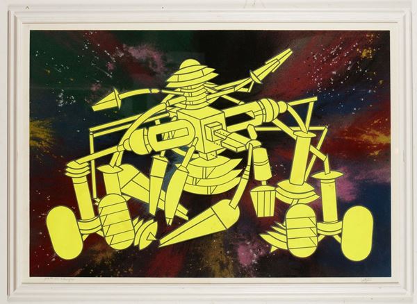 Renato Volpini (1934) Fioccage Astronave