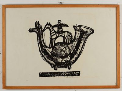 Grafica Arcaica con Firma di Difficile Lettura