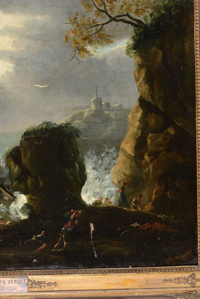 Joseph Vernet (1714-1789), nei Modi Dimarina in Tempesta