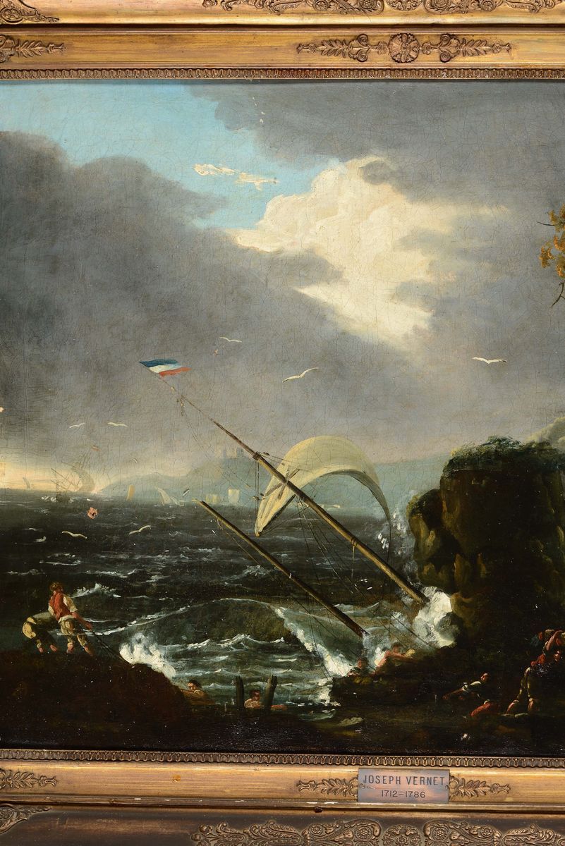 Joseph Vernet (1714-1789), nei Modi Dimarina in Tempesta