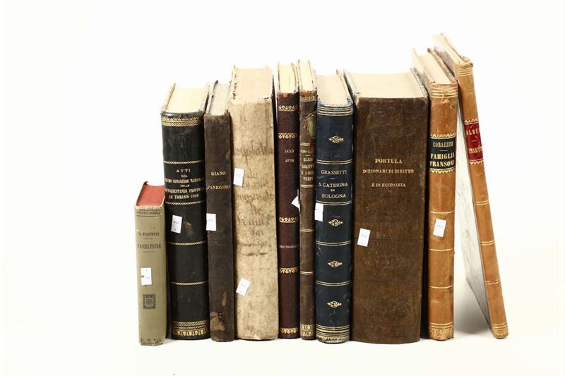 Lotto di quantità- vari argomenti  - Auction Old and Rare Books - Cambi Casa d'Aste