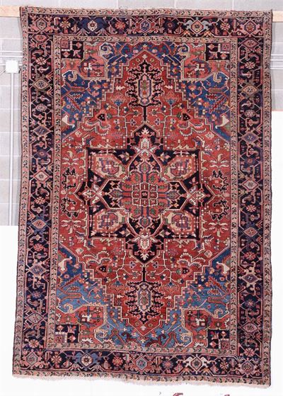 Tappeto Nordo Ovest Persia Heriz, Fine XIX Secolo Inizio XX Secolo