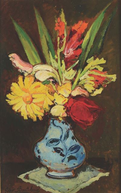 Giovanni Bartolena (1866-1942), Attribuito Avaso di Fiori