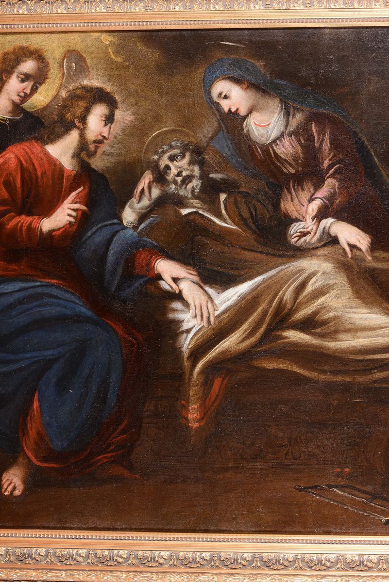 Bartolomeo Biscaino (1632-1657) Cerchia Dimorte di San Giuseppe