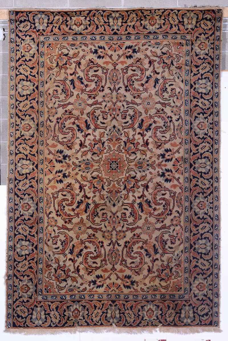 Tappeto fatto a macchina inizio XX secolo  - Auction Ancient Carpets - Cambi Casa d'Aste