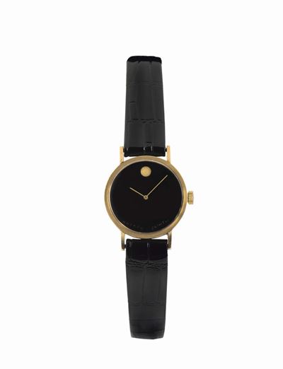 Movado, Zenith, Museum, Orologio da Polso, in Oro Giallo 14k con Fibbia Originale. Realizzato nel...