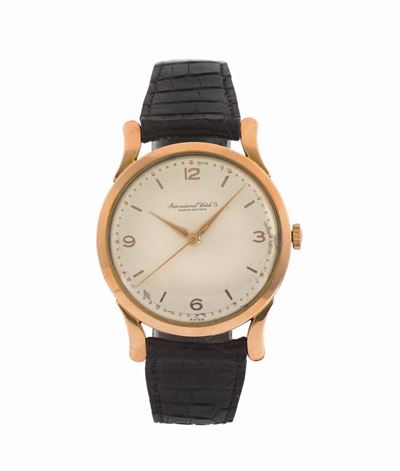 Iwc, International Watch Schaffhausen, Cassa No. 1268427, Orologio da Polso, Laminato Oro e Accia...