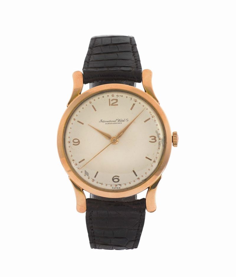 IWC, International Watch Schaffhausen, case No. 1268427, gold filled and steel wristwatch. Made circa 1960  - Auction Watches and Pocket Watches - Cambi Casa d'Aste