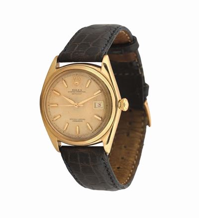 Rolex, Oyster Perpetual, Datejust, Officially Certified Chronometer, Ref. 4467. Orologio da Polso...