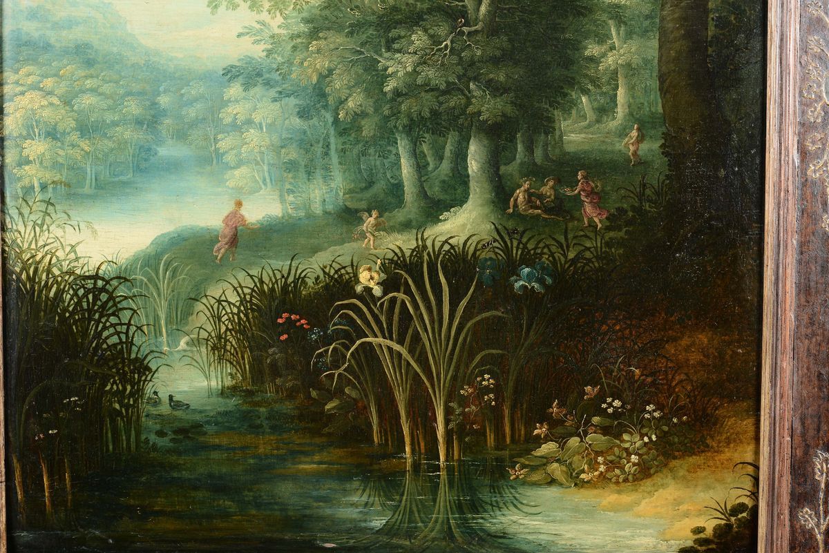 Jan Bruegel il Giovane (anversa 1601 - 1678), Cerchia Dipaesaggio Fluviale
