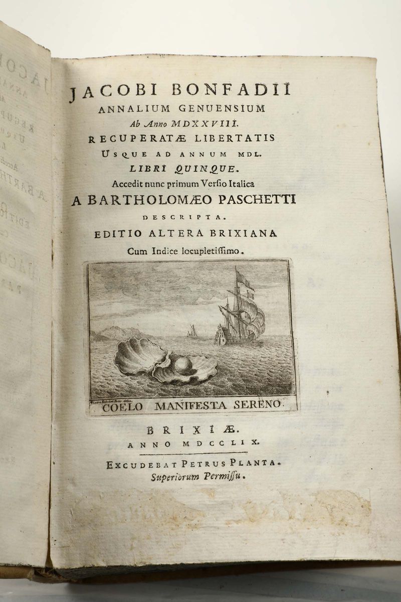 Folietta, Ubertoclarorum Ligurum Elogia, Roma, Iosephum De Angelis, 1577