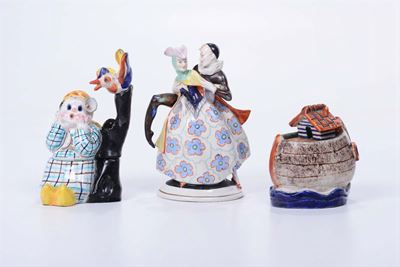 Lotto di Statuine in Porcellana Diverse, XX Secolo
