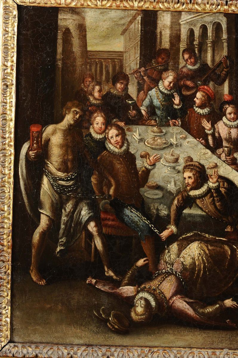 Scuola del XVIII Secoloscena Biblica