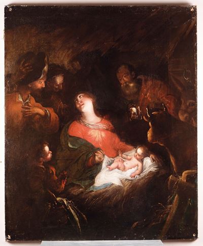 Bartolomeo Biscaino (1632-1657)adorazione dei Pastori