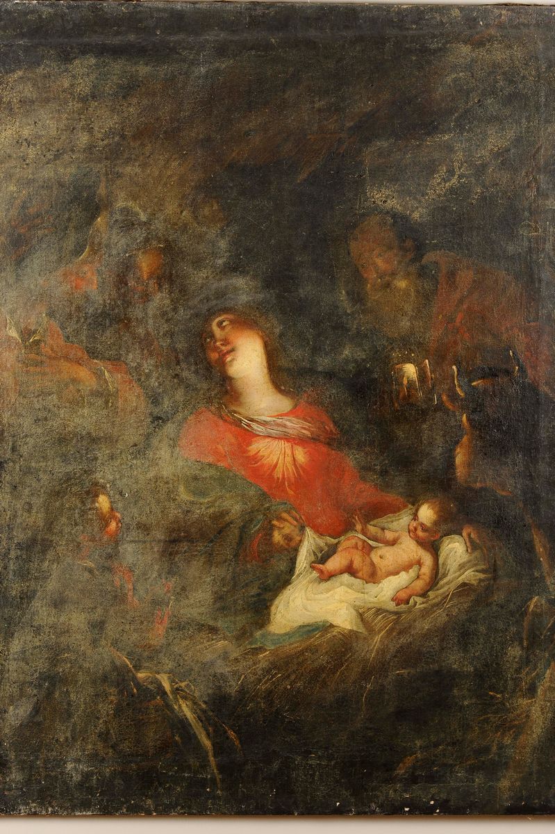 Bartolomeo Biscaino (1632-1657)adorazione dei Pastori