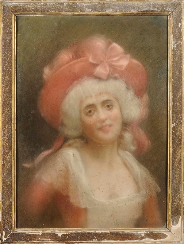 Scuola del XIX secolo Ritratto femminile