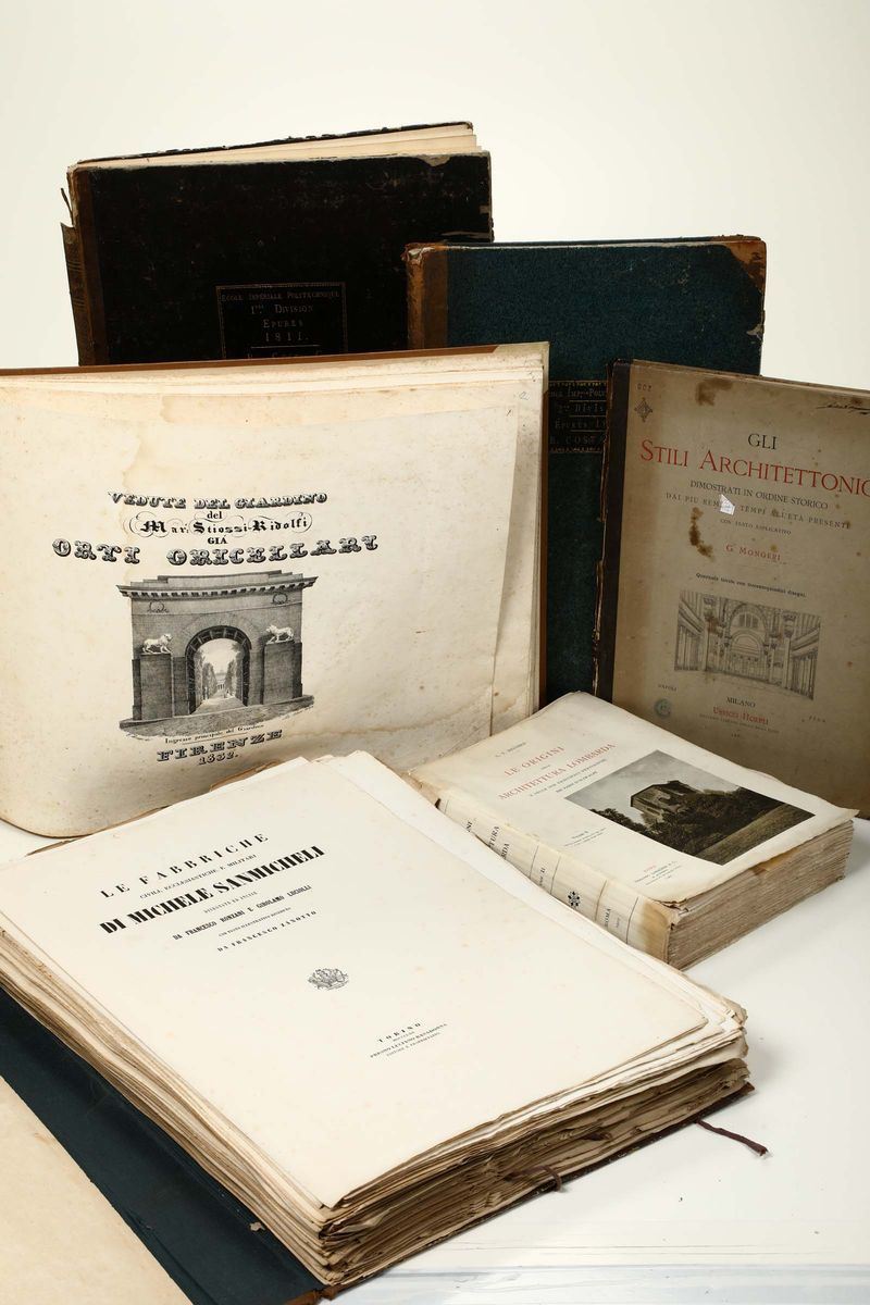 Costa, G. R. Ecole Impériale Polytechnique, 1810-1811, 2 volumi  - Asta Libri Antichi e Rari - Cambi Casa d'Aste