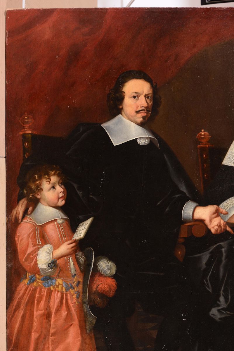 Jacob Van Oost (1603-1671), Cerchia Diritratto di Famiglia