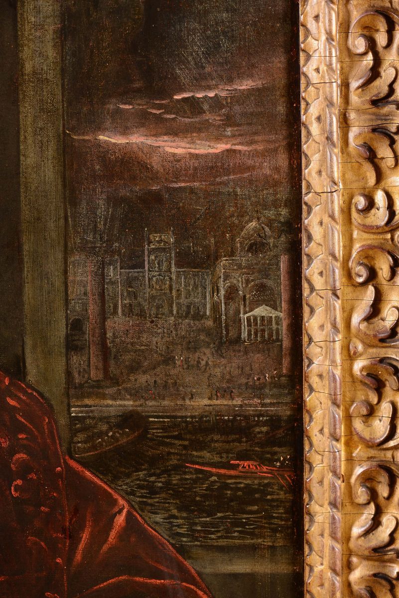 Domenico Robusti (venezia 1560-1635), Detto il Tintoretto, Bottega Diritratto di Antonio Landi, P...