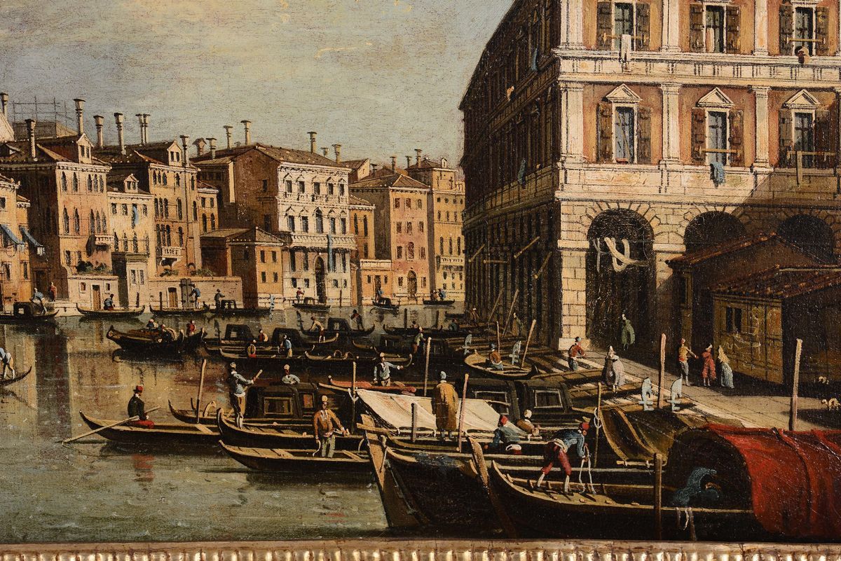 Pietro Bellotto (1725 – 1805), Attribuito Aveduta del Canal Grande a Venezia