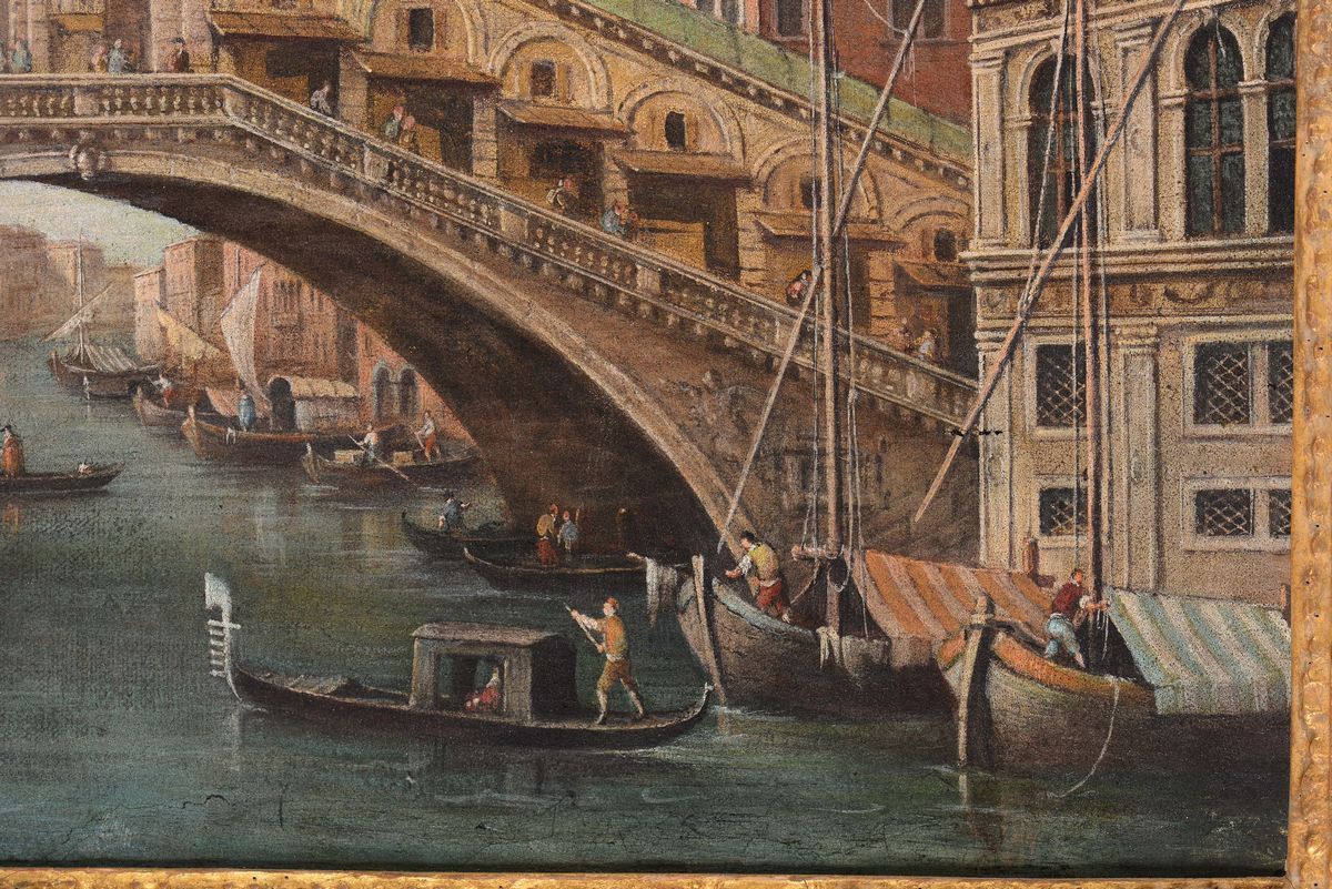 Scuola Veneziana del XVIII Secoloponte di Rialto
